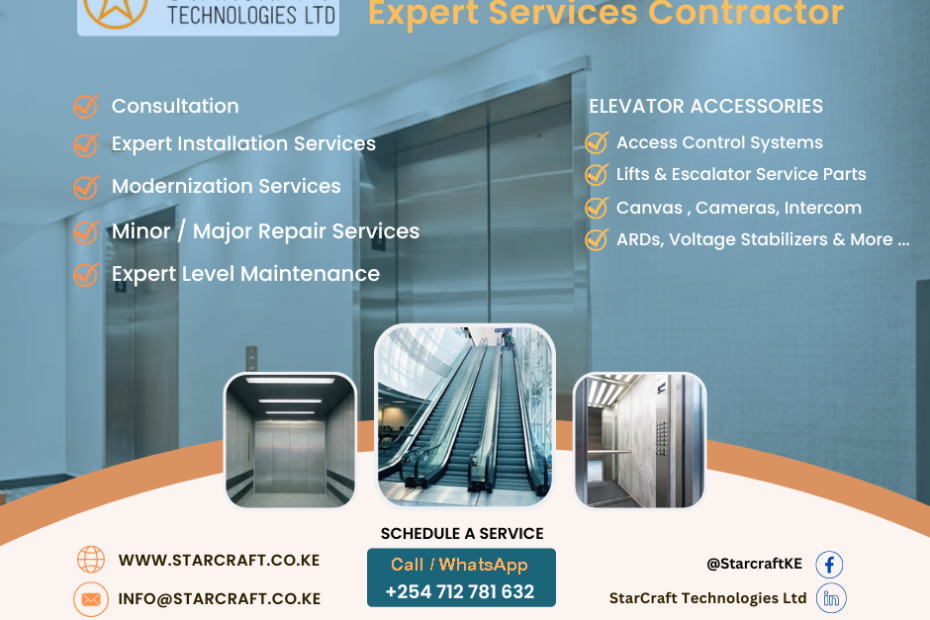 lifts and escalators installation company in Kenya